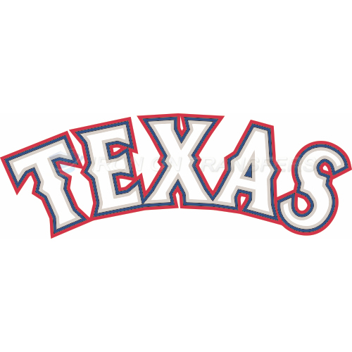 Texas Rangers Iron-on Stickers (Heat Transfers)NO.1976